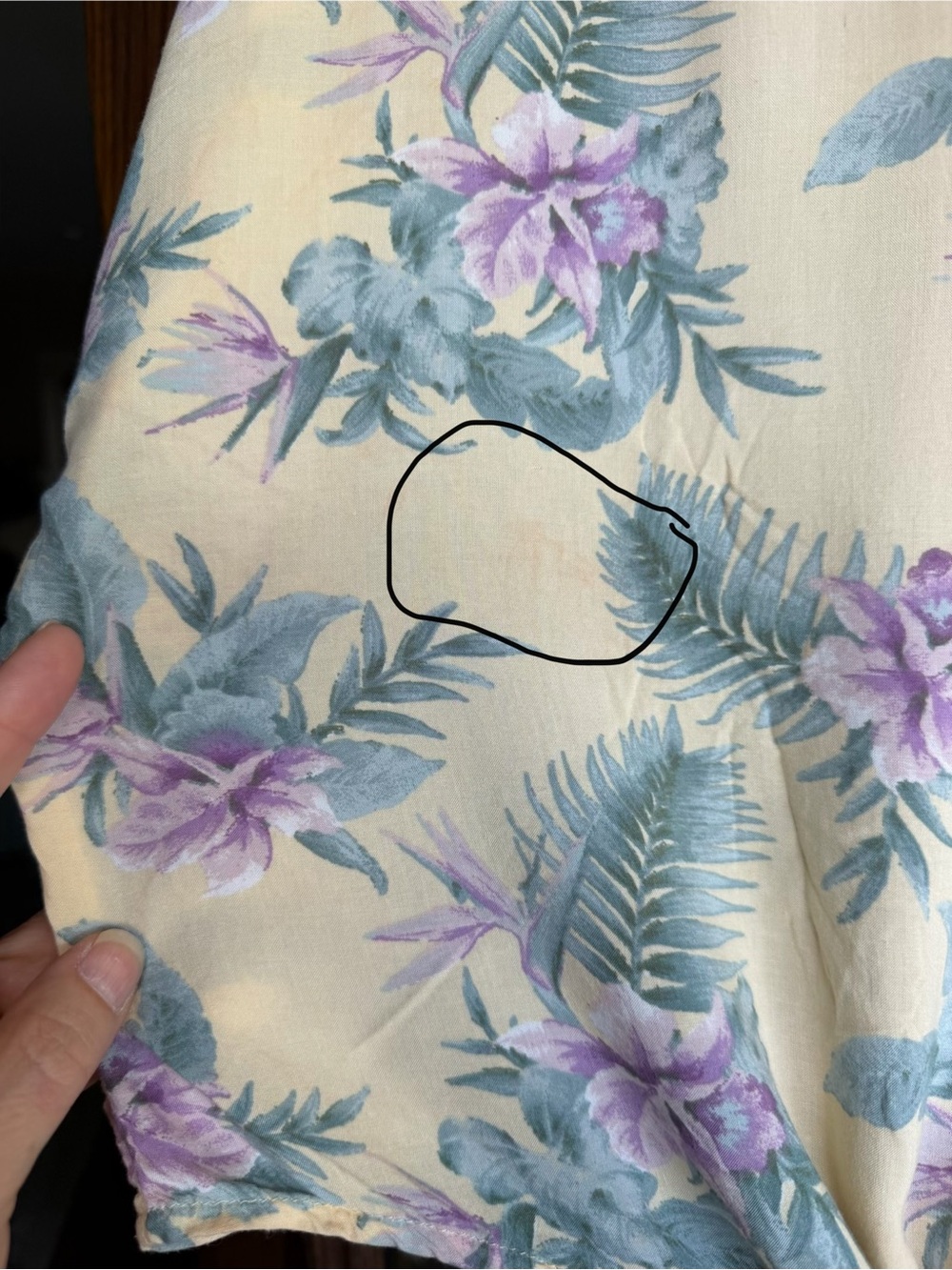 American Eagle Outfitters Cream Floral Button-Front Bodysuit - Picture 12 of 12